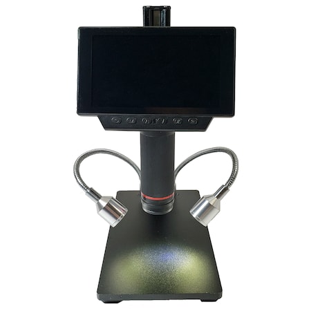 Digital Microscope, 560x 3M 1080P, Manual Focus, 5 LCD, HDMI/LCD/USB
